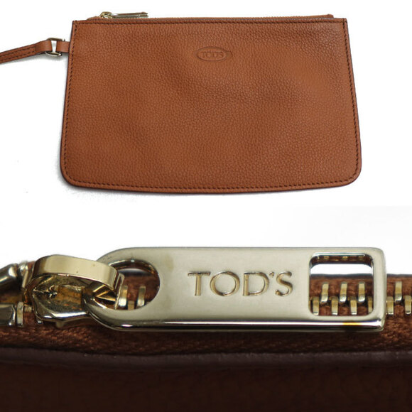 TOD'S T-Ring 2-Way Shoulder Bag, Brown, Women's